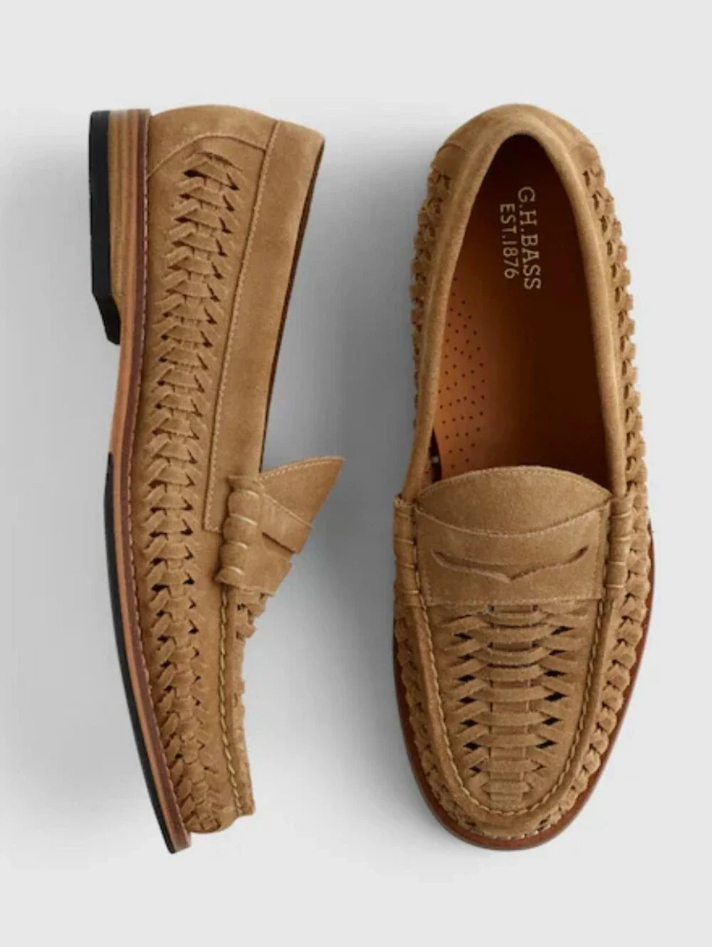 G.H. Bass Lexingtin Penny Loafers - Hazelnut